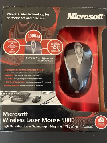 Microsoft wireless laser mouse - microsoft,