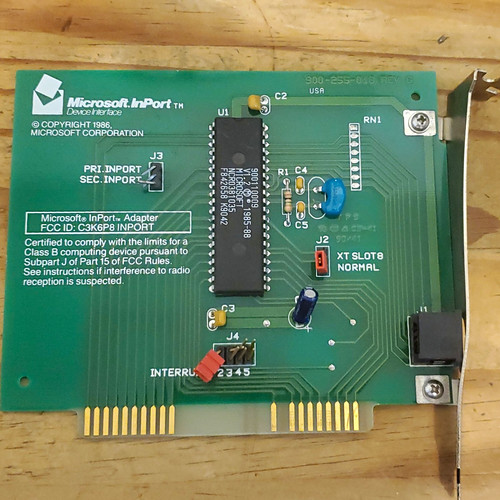 Microsoft inport mouse - inport,
